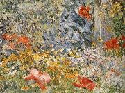 Childe Hassam In the Garden Celia Thaxter in Her Garden Norge oil painting reproduction